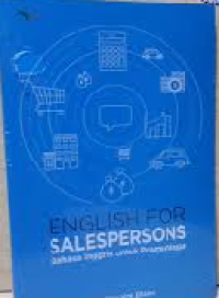 Image of English for salesrespons : bahasa inggris untuk pramuniaga