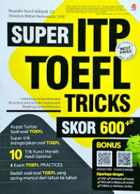 Image of Super ITP Toefl Tricks Skor 600
