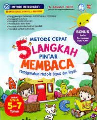 Image of Metode cepat 5 langkah pintar membaca menggunakan metode cepat dan tepat