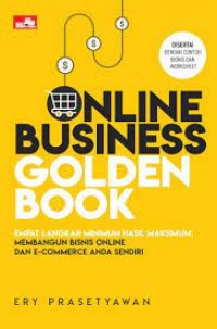 Image of Online business golden book